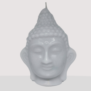 Buddha - félfej gyertya választható színben