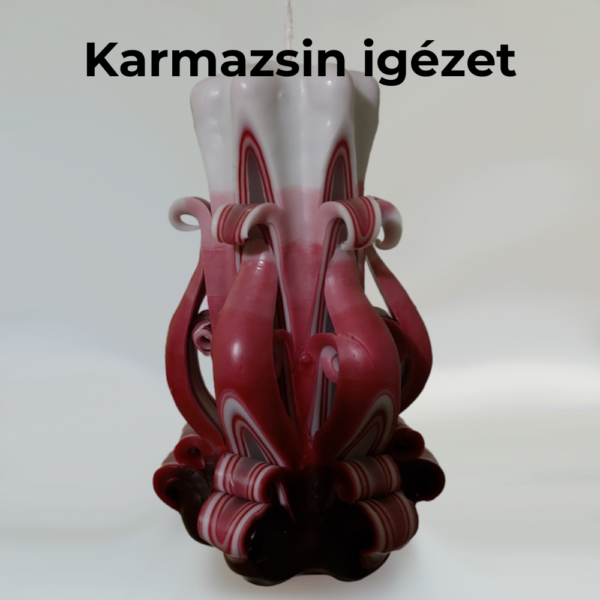 20 db XS-es faragott gyertya választható színben - 5% kedvezménnyel - Image 21
