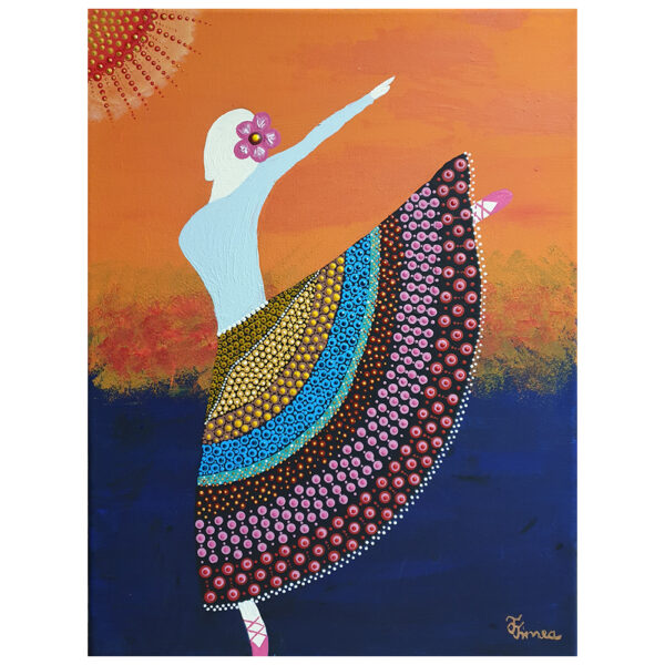 Flamenco - vászon festmény